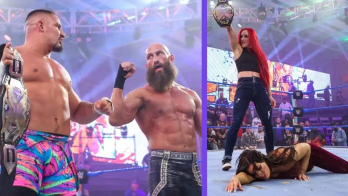 WWE NXT vom 1. Februar 2022 / Bilder: (c) 2022 WWE. All Rights Reserved.