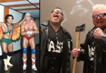 WWE/WCW-Superstars, die 1993 kamen: Ricky Streamboat, Dustin Rhodes, Nasty Boys (v.l.n.r.) / Bilder: Wolfgang Stach, Bill Otten