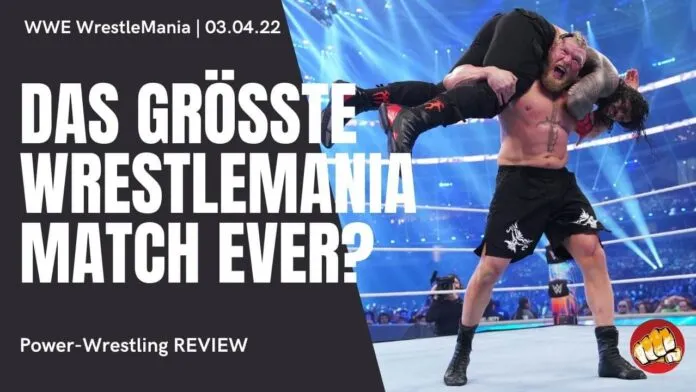 WWE WrestleMania 38 Sunday - das Podcast-Review!