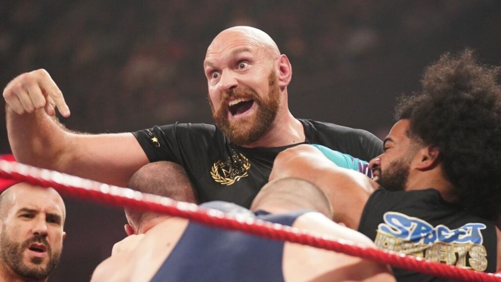 Auch im Wrestling-Ring wird Tyson Fury wild! / Foto: (c) WWE. All Rights Reserved.