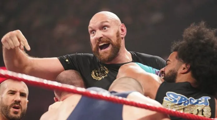 Auch im Wrestling-Ring wird Tyson Fury wild! / Foto: (c) WWE. All Rights Reserved.