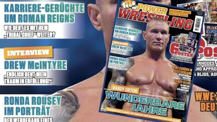 Power-Wrestling 5/22 mit WWE-Star Randy Orton auf dem Cover
