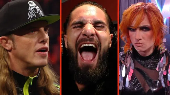Die Gesichter von WWE Raw vom 13. Juni 2022