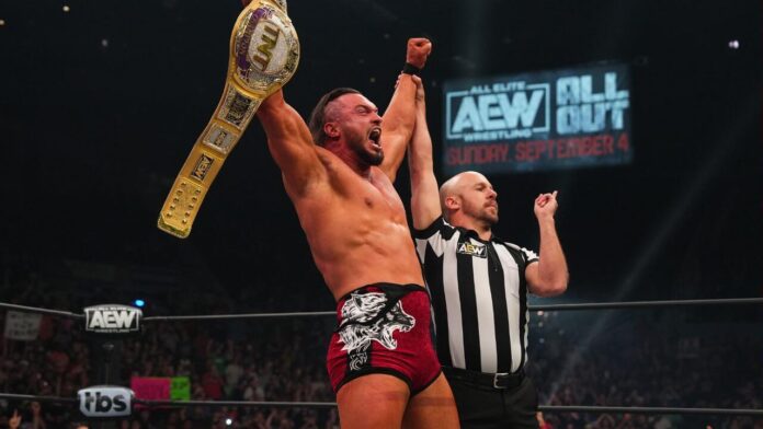 Wardlow gewinnt den TNT-Titel bei AEW Dynamite am 6. Juli 2022
