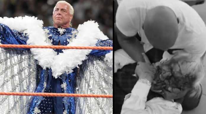 Jay Lethal und Jeff Jarrett haben WWE-Legende Ric Flair blutig geprügelt