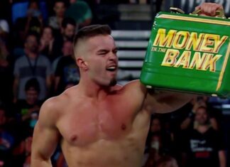 Theory ist Mr. Money in the Bank - (c) 2022 WWE. All Rights Reserved.