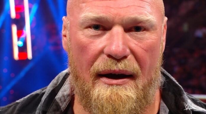 Brock Lesnar ist da! WWE Raw vom 11. Juli 2022 / Screenshot: (c) WWE