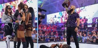 Raw- und SmackDown-Stars fordern NXT-Champions für "Worlds Collide" / Fotos: (c) WWE. All Rights Reserved.