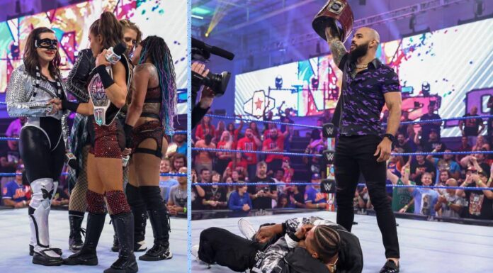 Raw- und SmackDown-Stars fordern NXT-Champions für "Worlds Collide" / Fotos: (c) WWE. All Rights Reserved.
