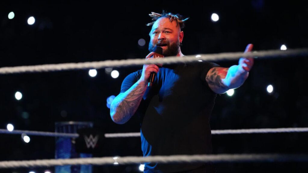 Bray Wyatt richtet seine Worte an die Fans! WWE SmackDown vom 14. Oktober 2022 - (c) WWE. All Rights Reserved.