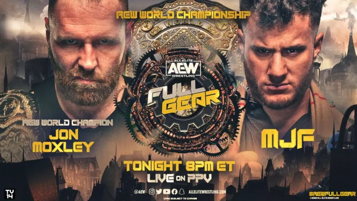 MJF vs. AEW-World-Champion Jon Moxley - AEW Full Gear 2022