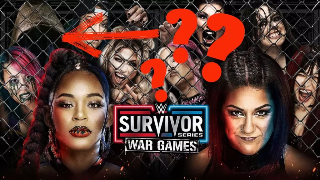 Wer ist die fünfte Frau bei der Survivor Series? / Grafik: (c) 2022 WWE.