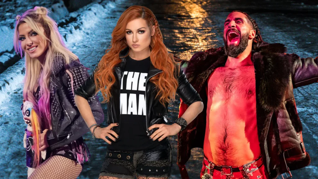 Alexa Bliss, Becky Lynch, Seth Rollins und weitere Top-Stars fielen am Montag aus / Fotos: (c) WWE