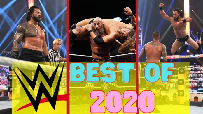 Die besten WWE-PPV-Matches von 2020 in einer Liste! / Bilder, Logo: (c) WWE