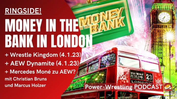 RINGSIDE! mit den aktuellen Themen wie WWE Money in the Bank in London!