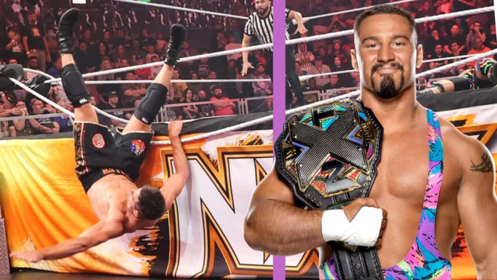 WWE NXT vom 10.1.23: New Year's Evil: Der Ring hält nicht stand, Bron Breakker bleibt Champion / Fotos: (c) WWE