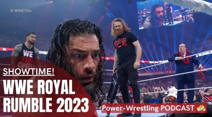 Das erste SHOWTIME! des Jahres mit dem WWE Royal Rumble 2023.