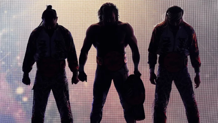 AEW-Trios-Champions The Elite (Kenny Omega mit Nick und Matt Jackson)