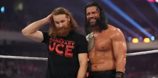 Sami Zayn und Roman Reigns sehen wir nicht mehr Seite an Seite / Foto: (c) 2023 WWE. All Rights Reserved.