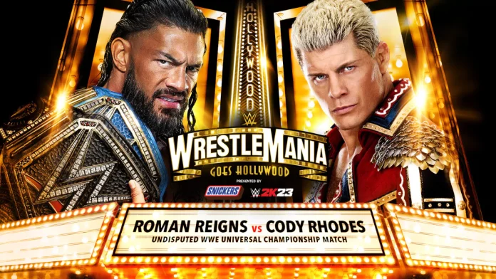 Cody Rhodes fordert Undisputed-Champion Roman Reigns am WrestleMania Sunday / (c) WWE