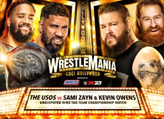 WWE WrestleMania 39 - Kevin Owens & Sami Zayn vs. Tag-Team-Champions Jimmy & Jey Uso