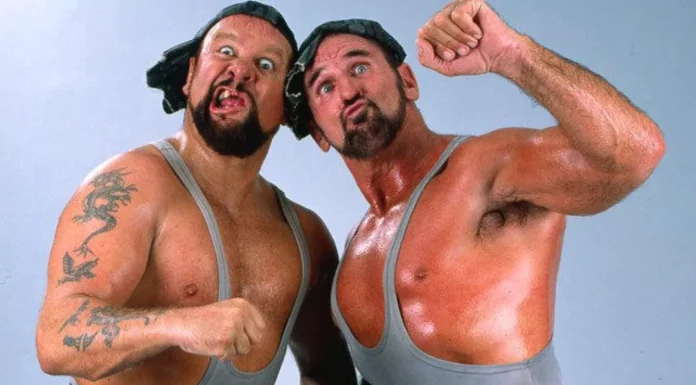 Luke und Butch (r.) - die Bushwhackers - Foto: WWE