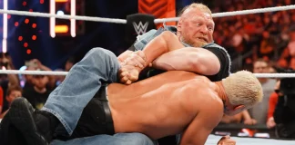 Kann Cody Rhodes nach diesem Lesnar-Angriff noch weitermachen? / WWE Raw vom 22. Mai 2023 / Bild: (c) WWE