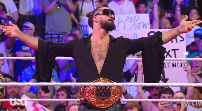Der neue World-Heavyweight-Champion hat Raw am 29. Mai eröffnet / (c) WWE