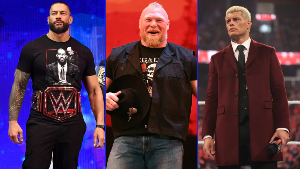 Roman Reigns bleibt bei SmackDown, Cody Rhodes bleibt bei Raw, Brock Lesnar ist Free-Agent! / Fotos: (c) WWE