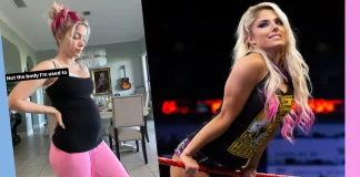 Junge oder Mädchen? Alexa Bliss hat's verraten! / Fotos: (c) 2023 WWE, instagram.com/alexa_bliss_wwe_