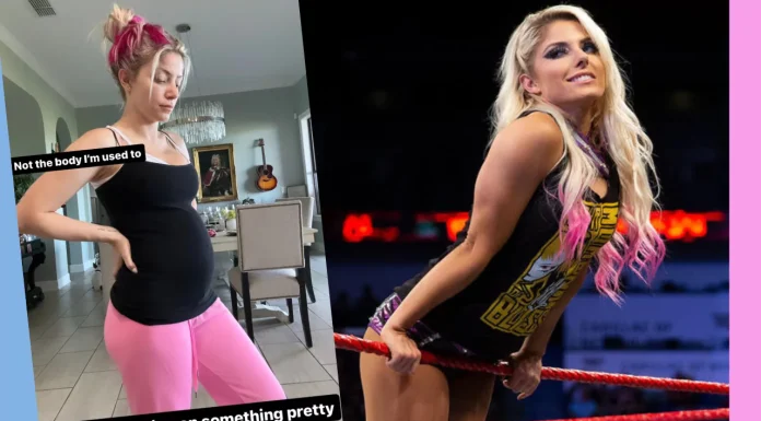 Junge oder Mädchen? Alexa Bliss hat's verraten! / Fotos: (c) 2023 WWE, instagram.com/alexa_bliss_wwe_