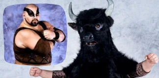 Die Mantaur-Maske hat kein Wrestling-Fan der 90er vergessen! / Fotos: (c) WWE