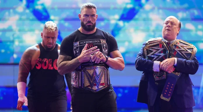 Derzeit gilt: Je schlechter Roman Reigns’ Laune, desto besser die Einschaltquoten / Foto: (c) 2023 WWE
