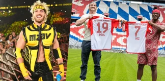Logan Pauls „PRIME“-Mischung soll den Bayern bei der nächsten Meisterschaft helfen / Fotos: (c) 2023 WWE, Twitter.com/LoganPaul