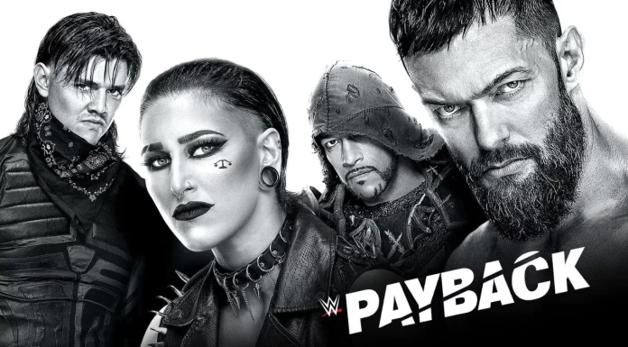 WWE Payback 2023 mit dem Judgment Day / Grafik: (c) WWE