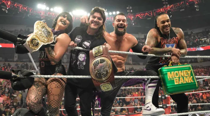 WWE Raw (14.8.23) nimmt ein glückliches Ende für das Judgment Day / Foto: (c) 2023 WWE