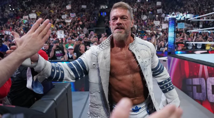 Nach 25 Jahren im Ring könnte Edge sein letztes Match bestritten haben / WWE SmackDown vom 18. August 2023 / Foto: (c) WWE