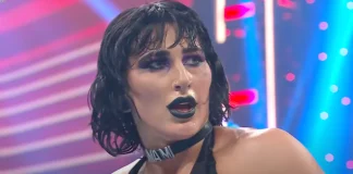 Rhea Ripley erblickt eine zurückgekehrte Konkurrentin bei WWE Raw (11. September 2023)