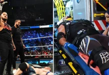 Die Bloodline hat bei SmackDown John Cena und AJ Styles ausgeschaltet / Fotos: (c) 2023 WWE