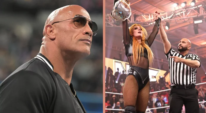 Für The Rock und Becky Lynch haben die WWE-Fans zuletzt eingeschaltet / Fotos: (c) 2023 WWE.
