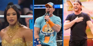 WWE SmackDown am 20. Oktober 2023 u.a. mit Bianca Belair, John Cena und Logan Paul