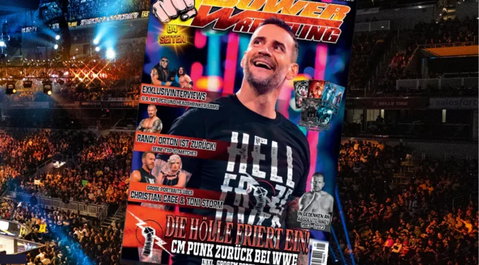 Power-Wrestling Januar 2024 mit CM Punk auf dem Cover