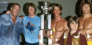Fritz Von Erich mit seinen Söhnen / World Class Championship Wrestling / Foto: George Napolitano