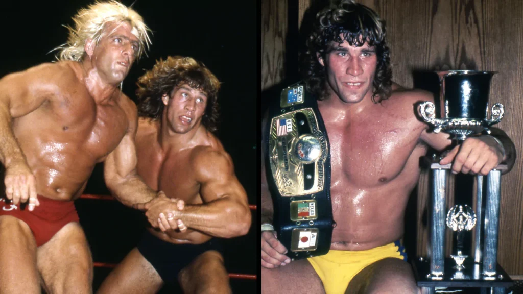 Kerry Von Erich vs. "Nature Boy" Ric Flair / World Class Championship Wrestling / Fotos: George Napolitano