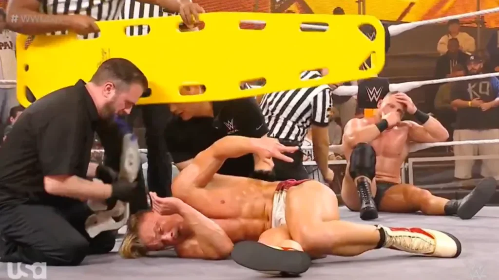 Ilja Dragunov wird erstversorgt / WWE NXT vom 19. Dezember 2023