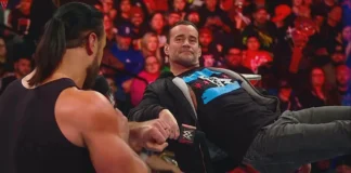 Drew McIntyre und CM Punk haben sich einiges zu sagen... / WWE Raw vom 8. Januar 2024