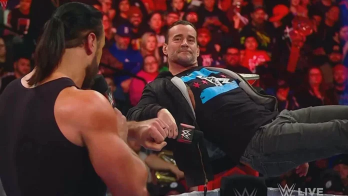 Drew McIntyre und CM Punk haben sich einiges zu sagen... / WWE Raw vom 8. Januar 2024