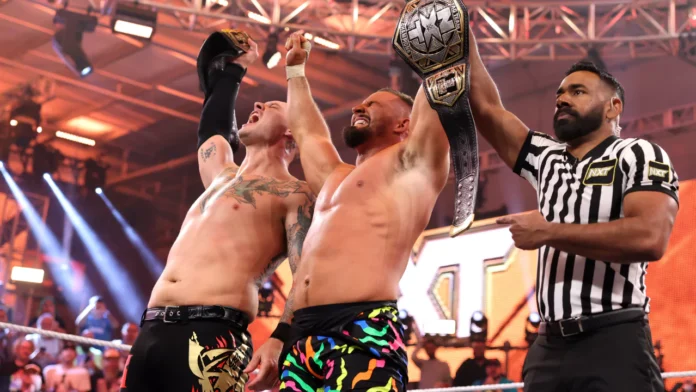 Bron Breakker und Baron Corbin vergolden ihre Tag-Team-Zusammenarbeit / WWE NXT vom 13. Februar 2024