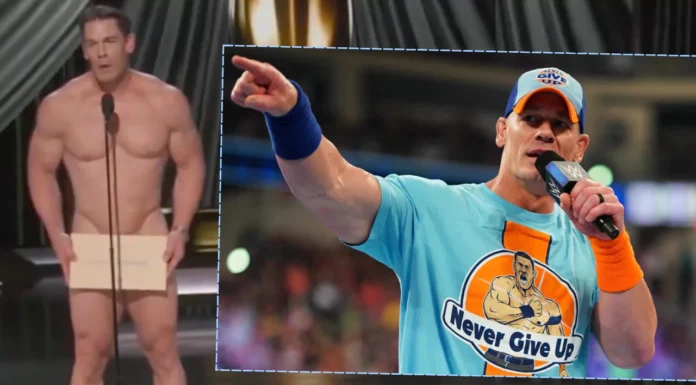 So nackt sieht man John Cena selbst nicht mal bei WWE / (c) 2024 WWE, Screenshot: ABC