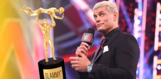 Gewinnt Cody Rhodes neben dem WWE-Titel etwa auch einen Slammy? / (c) 2024 WWE